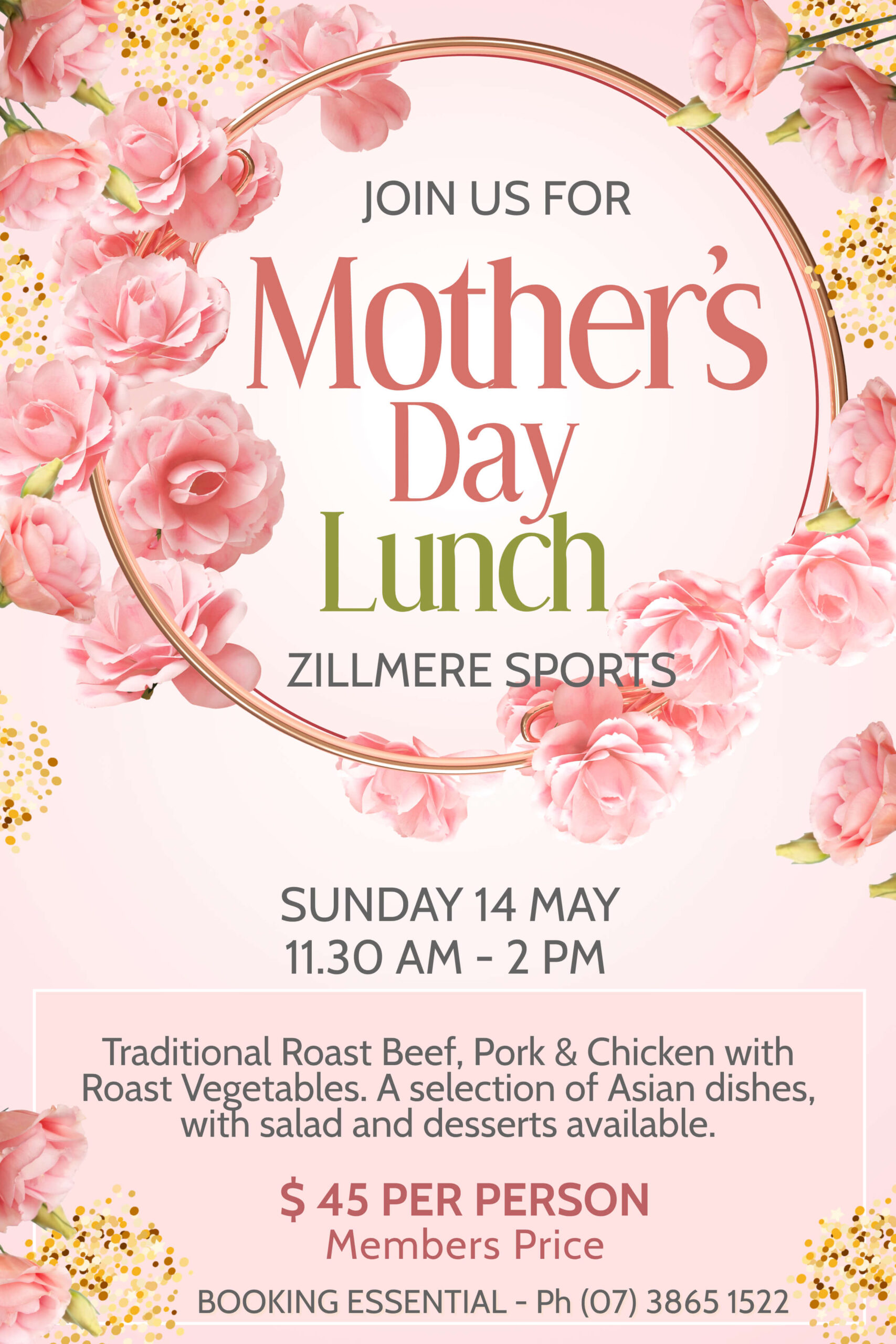 Mothers Day Zillmere Sports Club